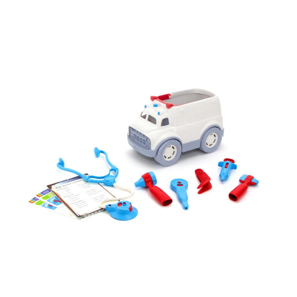 Green Toys: Ambulance & Doctor’S Kit (AMDK-1313)