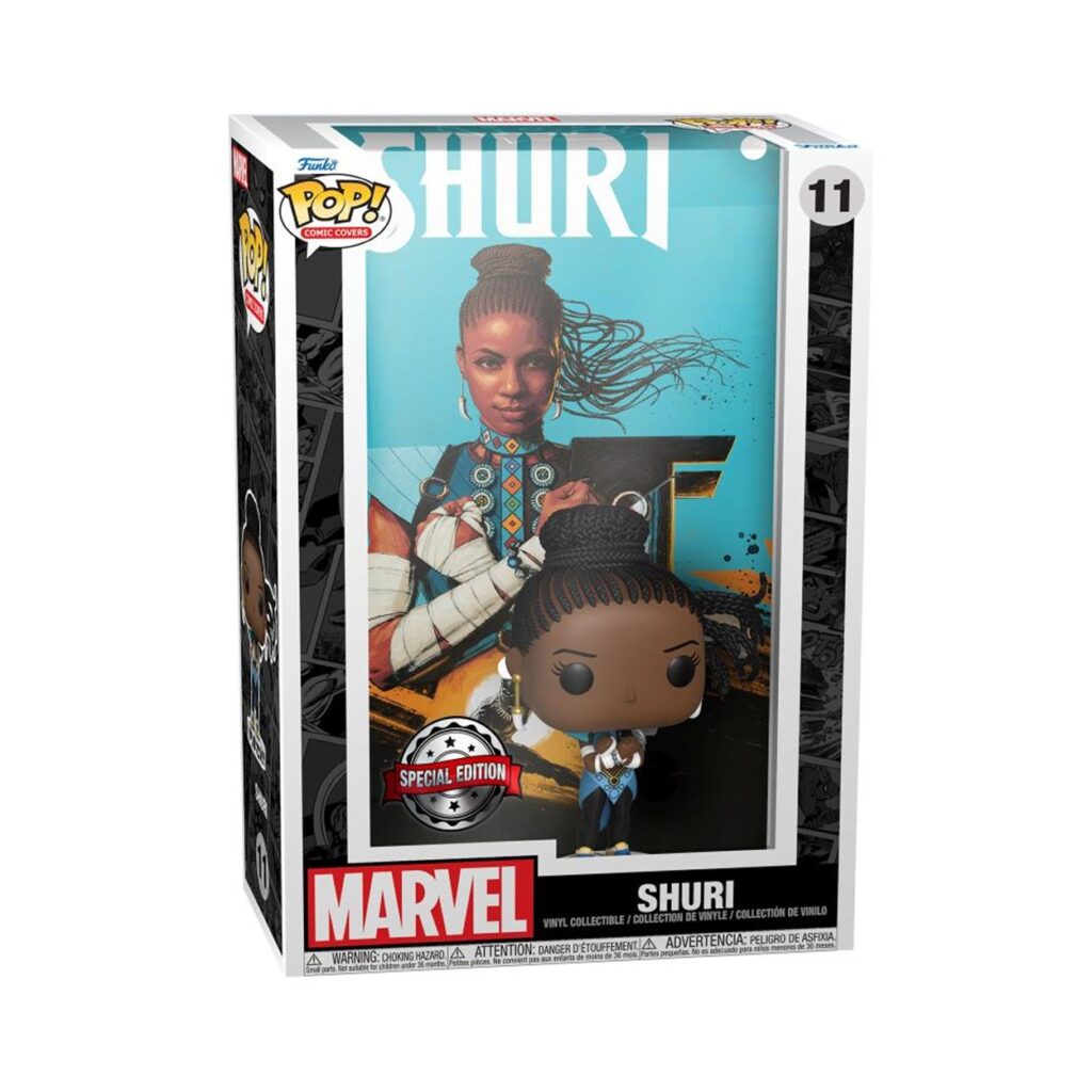 Funko Pop! Comic Covers Marvel: Black Panther – Shuri (Special Edition) #11 Vinyl Figure