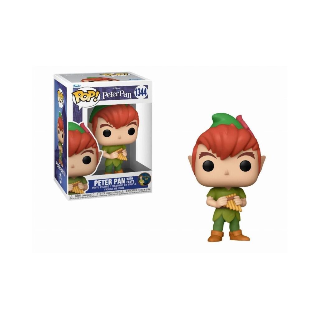 Funko Pop! Disney: Peter Pan 70th – Peter Pan with Flute #1344 Vinyl Figure