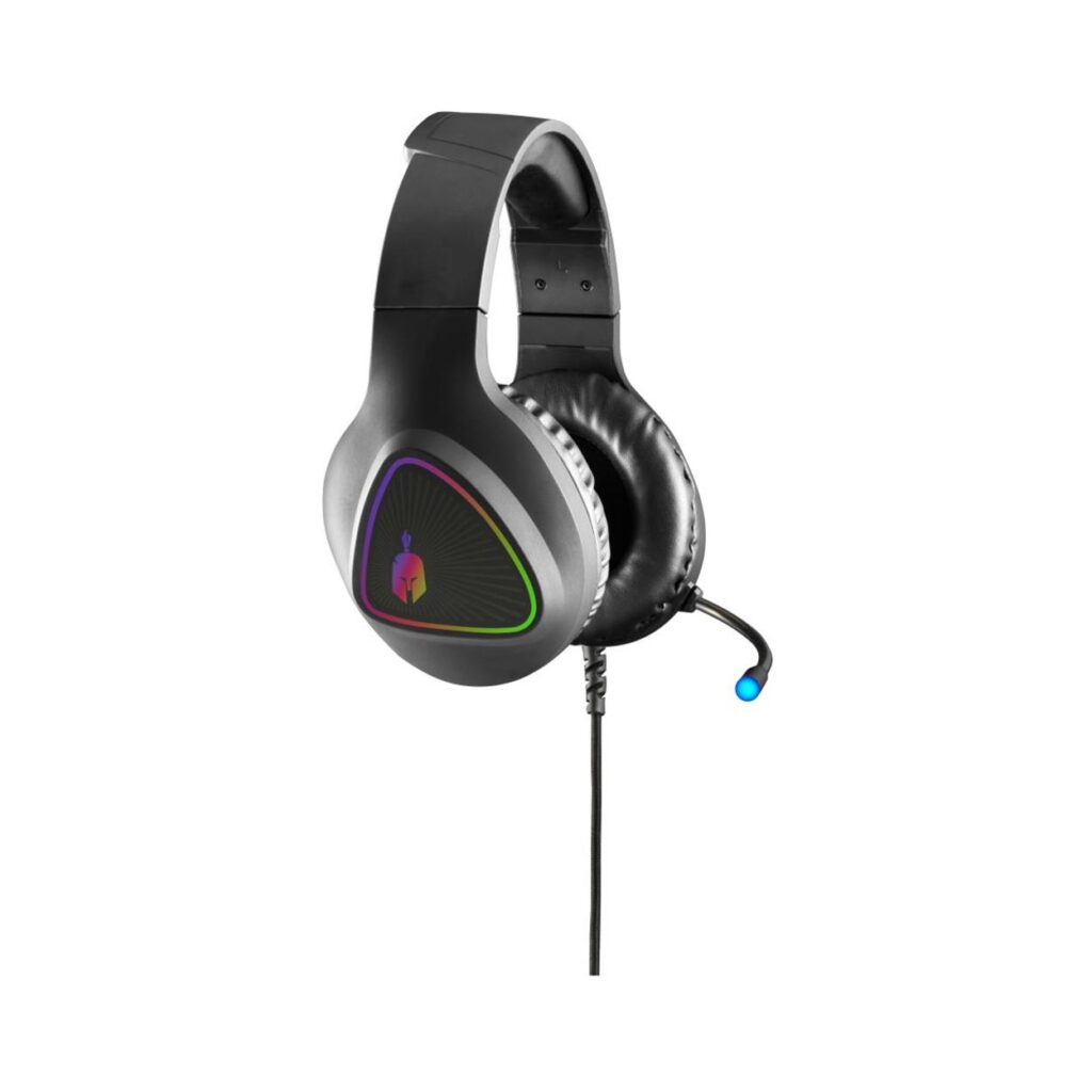 Spartan Gear – Thorax 2 Wired Headset (compatible with PC, playstation 4, playstation 5, xboxone, xbox series x/s, switch) (color: Black)