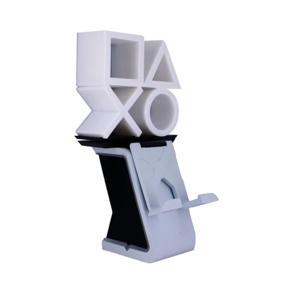 EXG Ikons by Cable Guys: Playstation Ikon – Light Up Phone & Controller Charging Stand (CGIKPS400452)