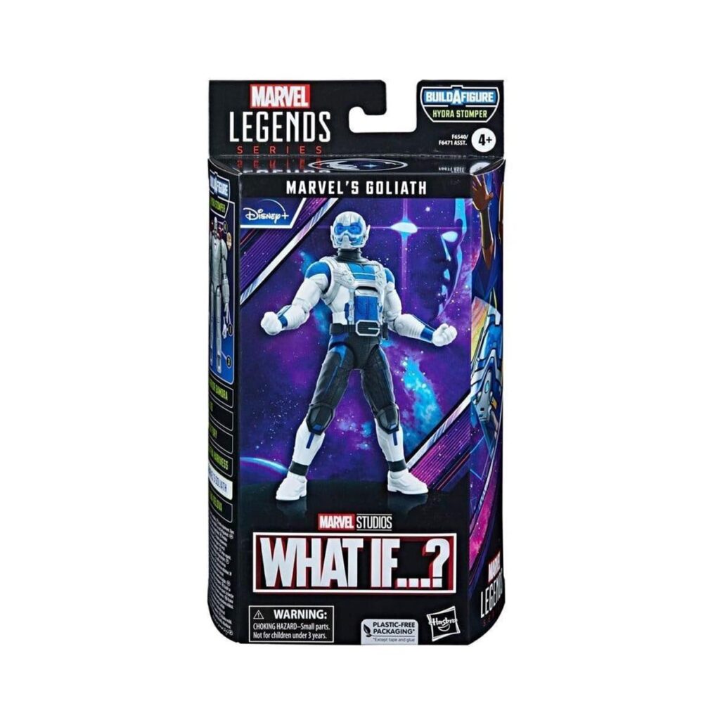 Hasbro Disney Marvel Legends Series: Build a Figure Hydra Stomper – What If…? Marvel’s Goliath Action Figure (15cm) (F6540)