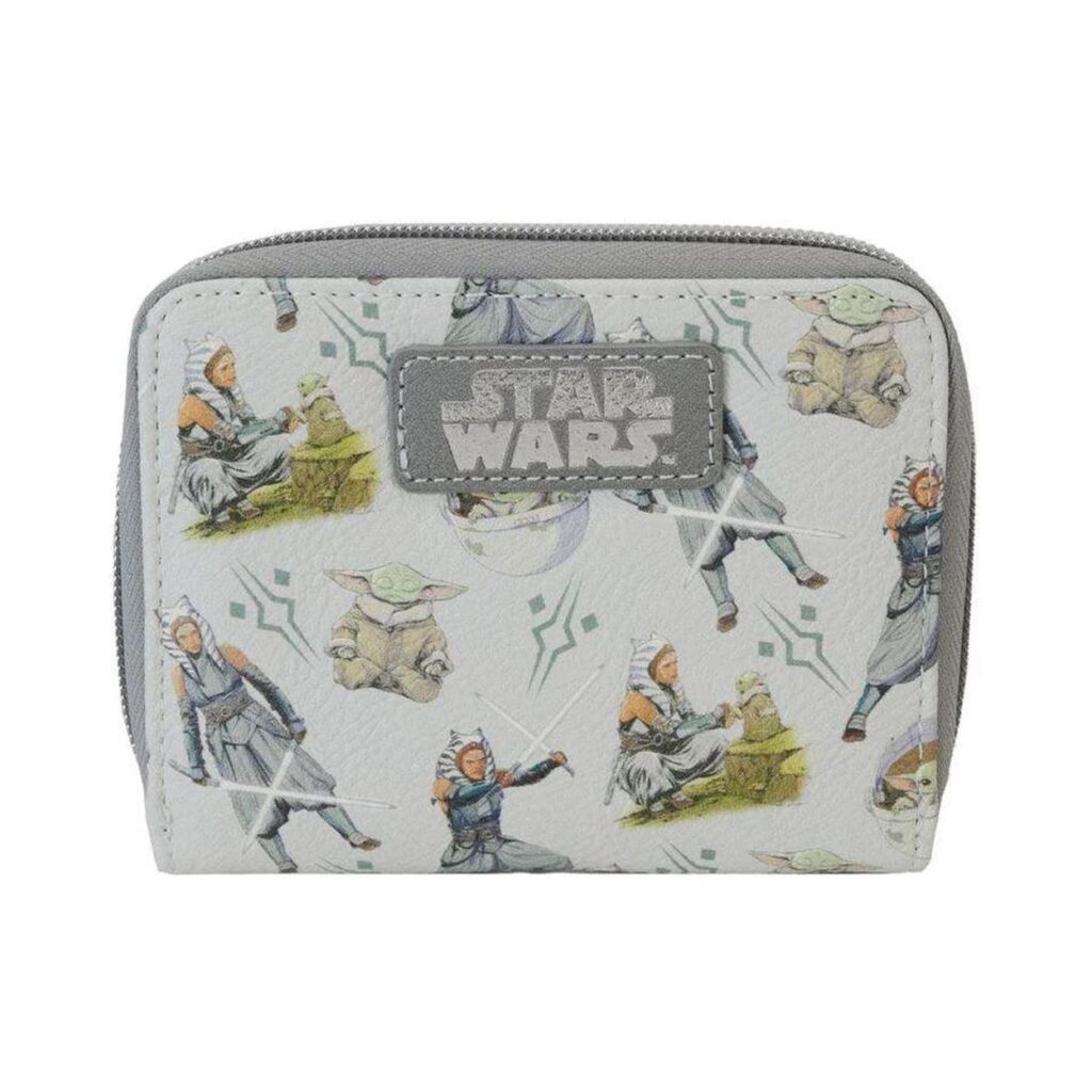 Funko Disney: Lucas Star Wars – Ahsoka & Grogu All Over Print Zip Around Wallet
