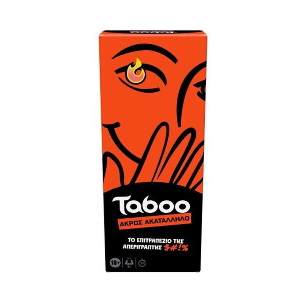 Hasbro Taboo – Άκρως Ακατάλληλο (Παιχνίδι με Κάρτες) (Ελληνική Γλώσσα) (G0432)