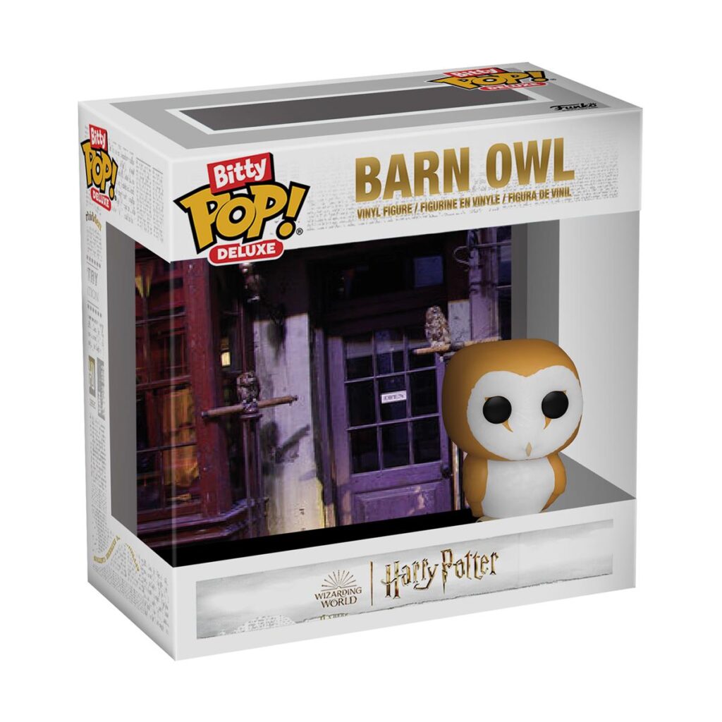 Funko Bitty Pop! Deluxe: Harry Potter Wizarding World – Barn Owl (Owl Emporium) Vinyl Figure