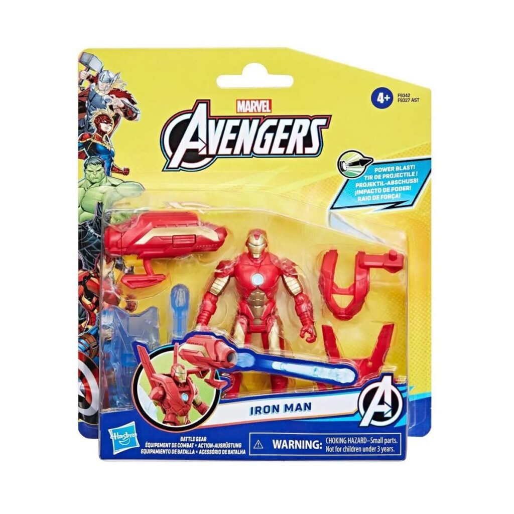 Hasbro Marvel: Avengers Battle Gear – Iron Man Action Figure (F9342)*