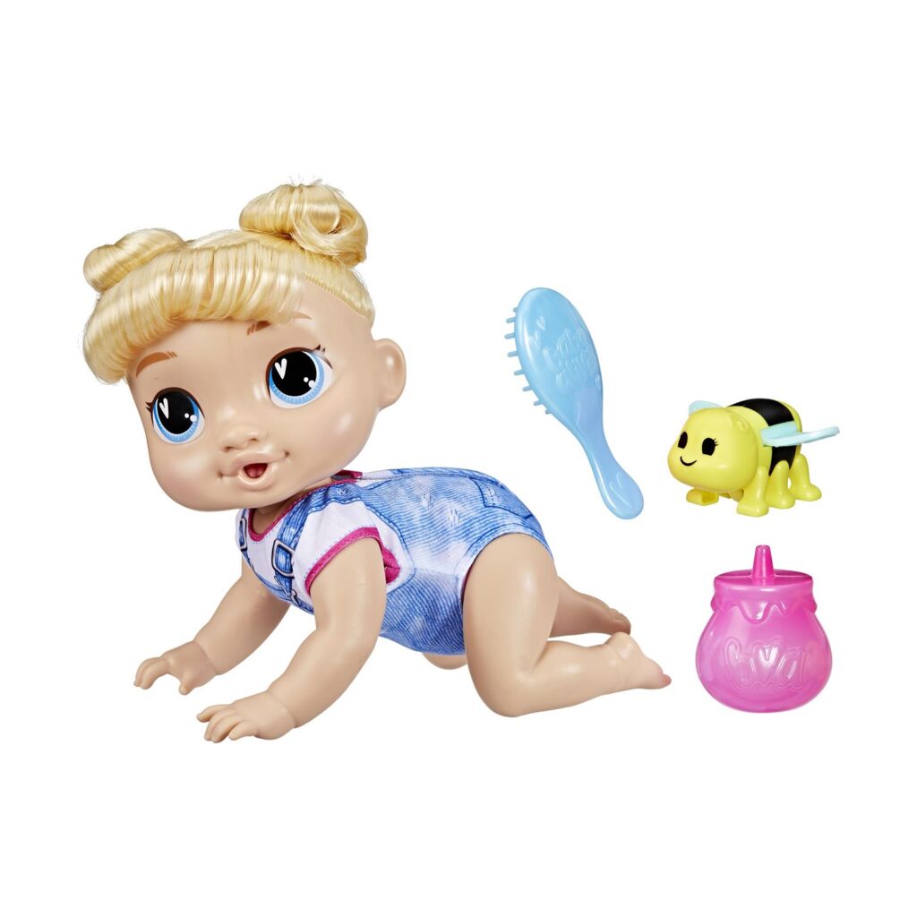 Hasbro Baby Alive: Crawl ‘n Play – Harper Hugs Doll (F9709)