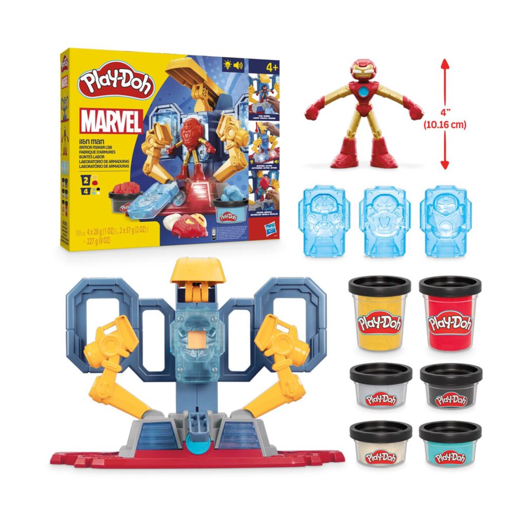 Hasbro Marvel: Play Doh – Iron Man Armor Maker Lab (G0035)