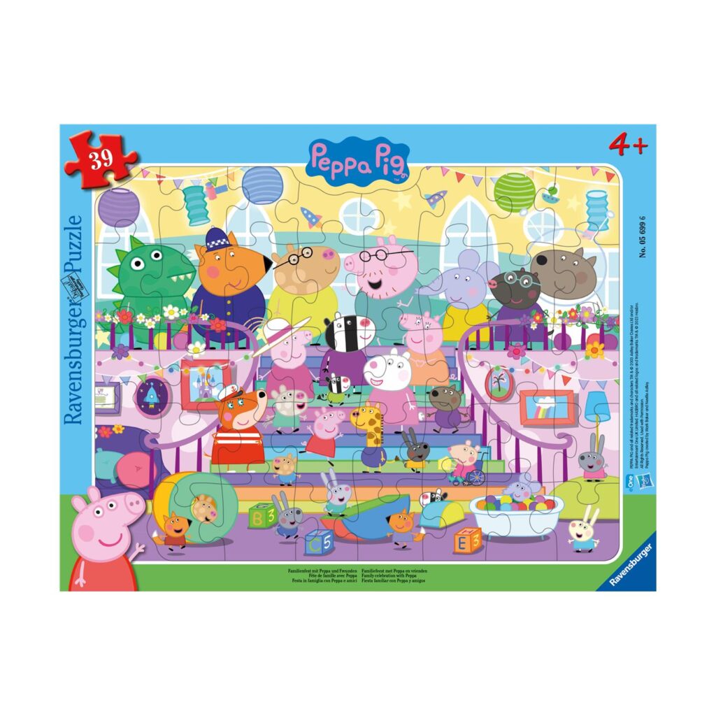 Ravensburger Puzzle: Peppa Pig – Family Celebration with Peppa (33pcs) (5699)