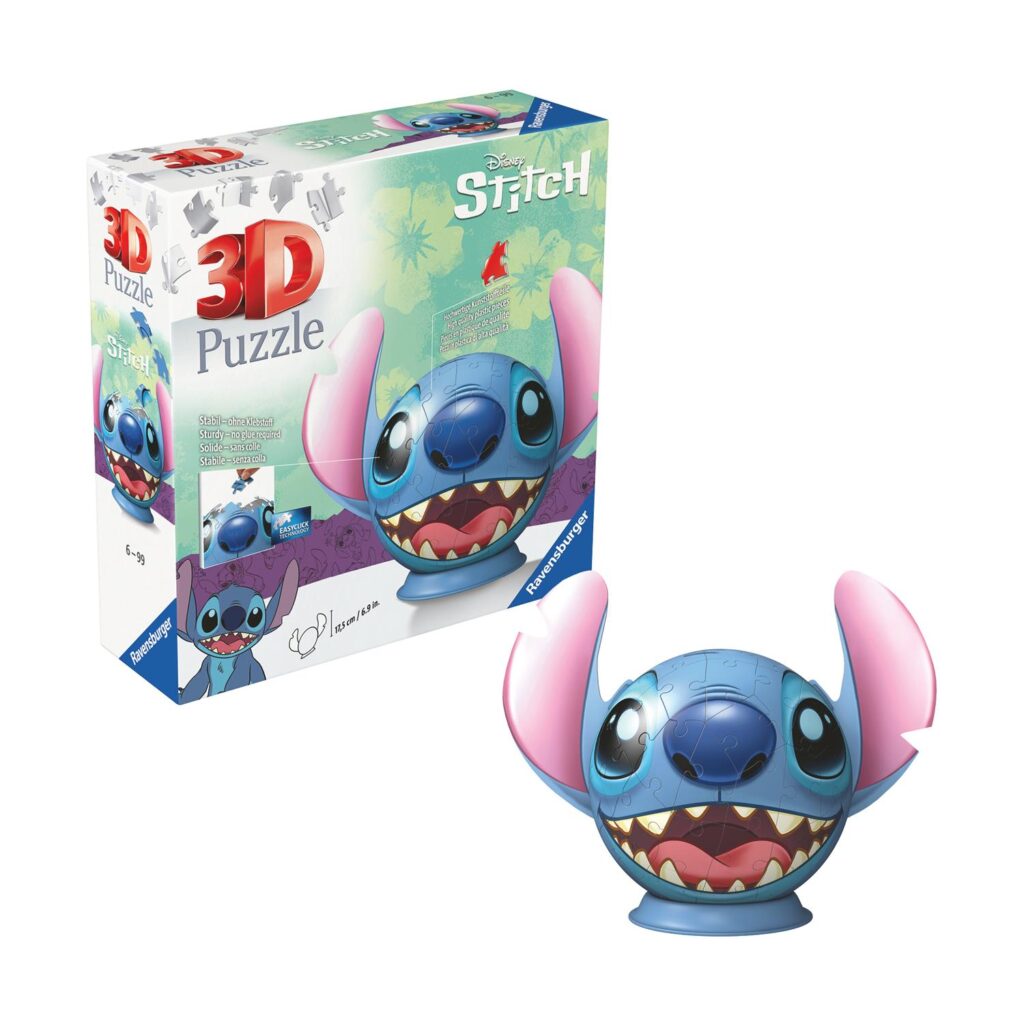 Ravensburger 3D Puzzle: Disney – Stitch (72pcs) (11574)