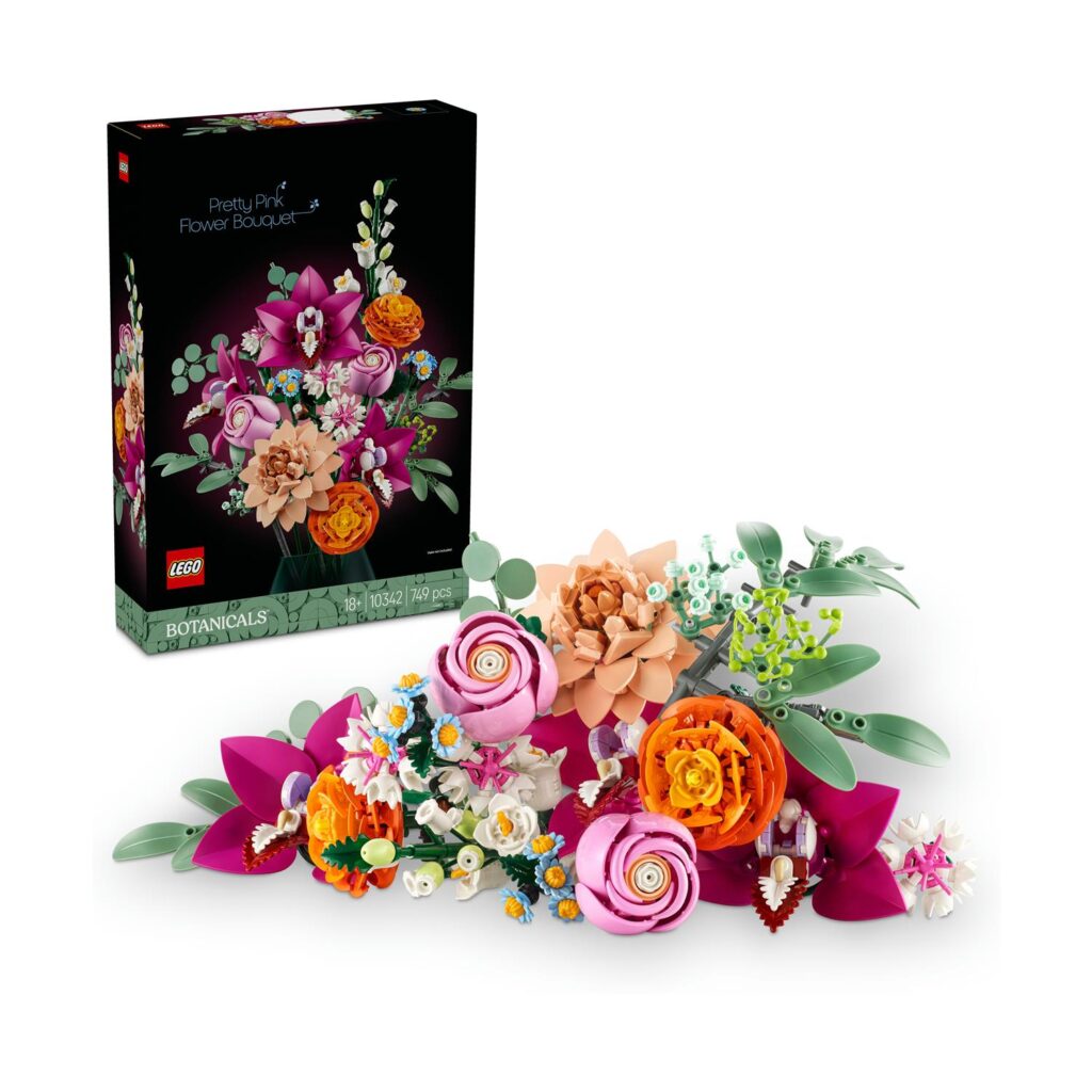 LEGO Botanicals: Pretty Pink Flower Bouquet (10342)