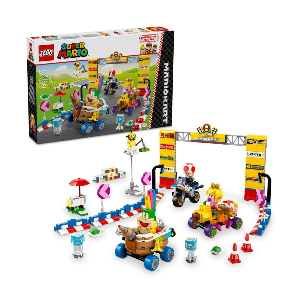 LEGO Super Mario: Mario Kart – Baby Peach & Grand Prix Set (72036)
