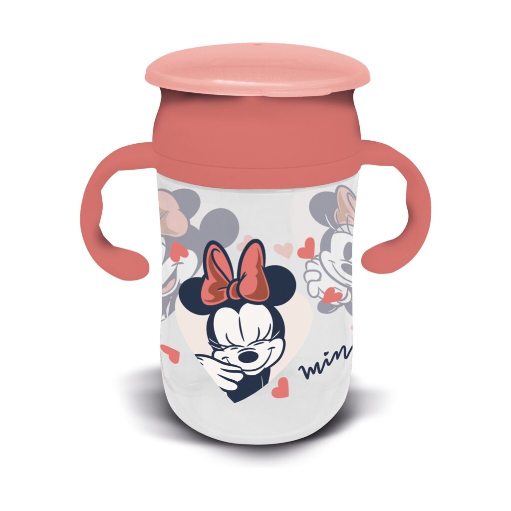 Stor Disney: Minnie Mouse Heart Full – Toddler 360 Training Tumbler (395ml) (13314)