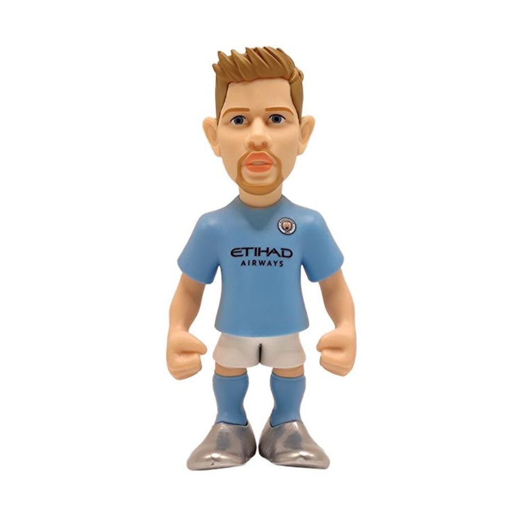 Minix Collectible Figurines: Football Stars – Man. City De Bruyne Figure 12 cm (MNX76000)