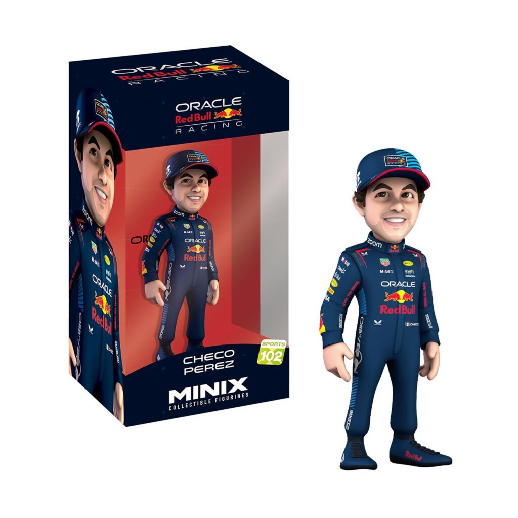 Minix Collectible Figurines: Oracle Red Bull Racing – Checo Pιrez Figure 12cm (MNXA6000)
