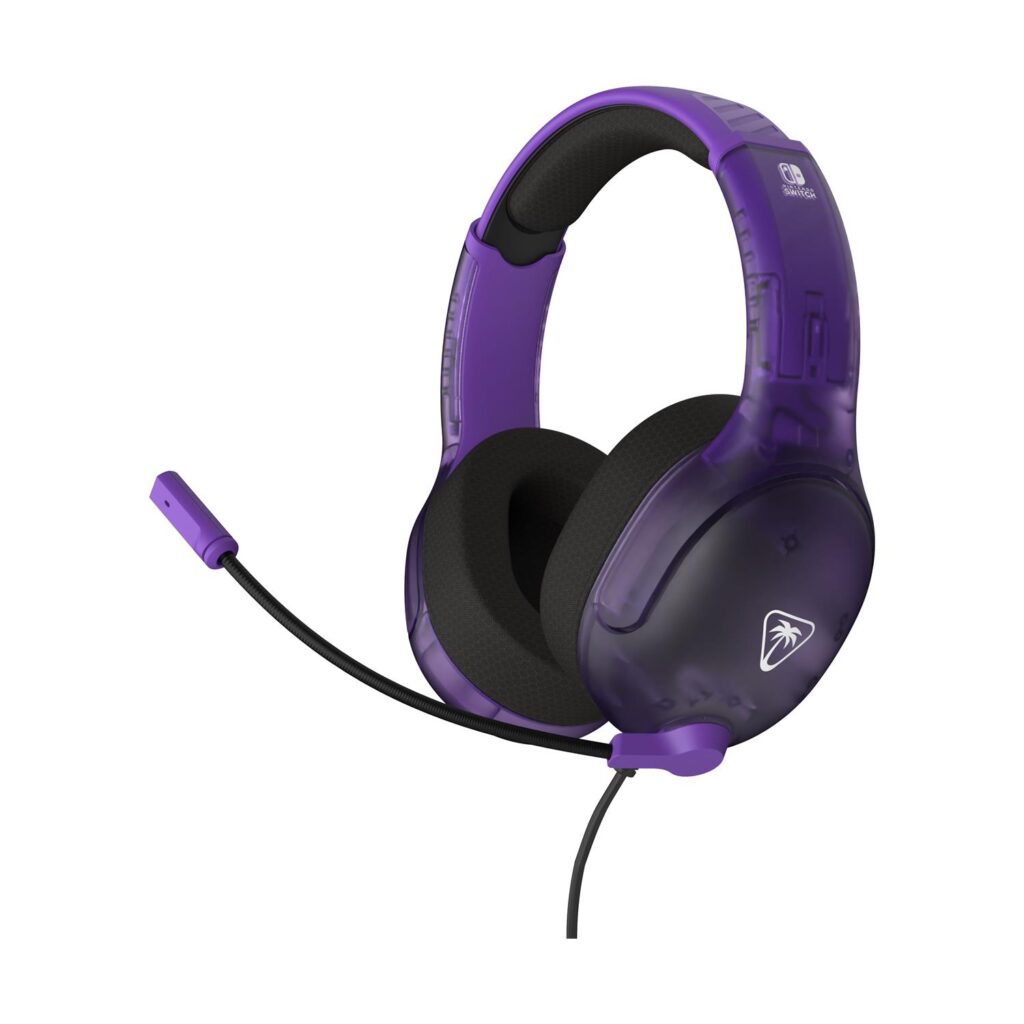 Turtle Beach: Airlite Fit – Wired Gaming Headset [For Switch/ Switch 2] (Color: Ghost Purple)