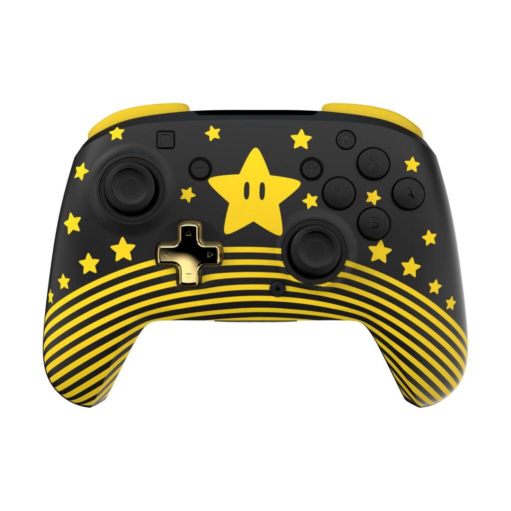 Turtle Beach: Rematch – Wireless Controller Super Mario Star (Glows in the dark) [For Switch/Switch 2]