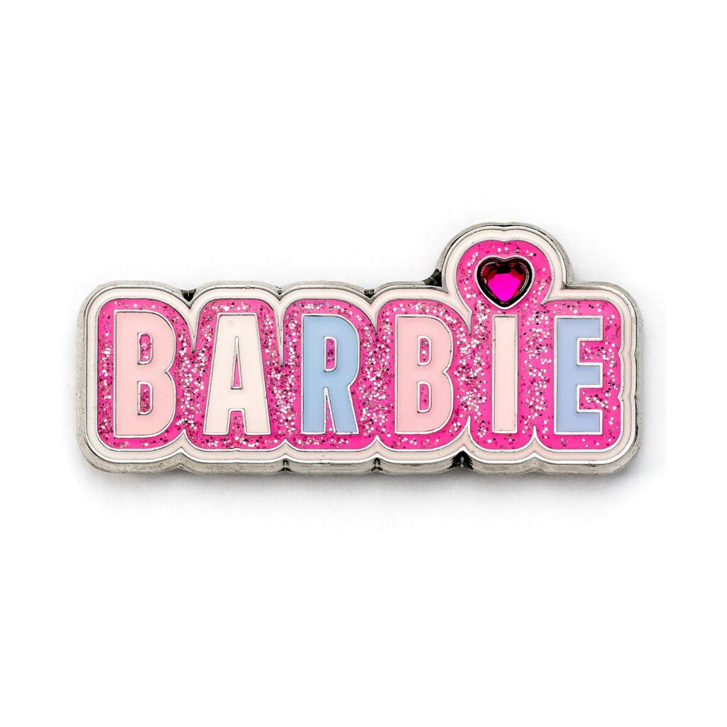 Carat Shop Barbie – Sparkly Logo Pin Badge (BMPB0004)