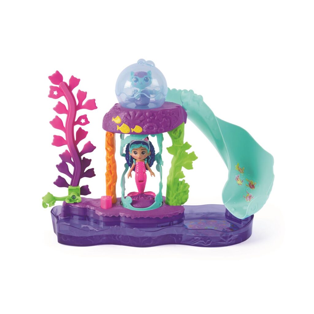 Spin Master Gabby’s Dollhouse: The Movie – ‘MerCat’s’ Colorful Kitty Aquarium Playset (6074401)*