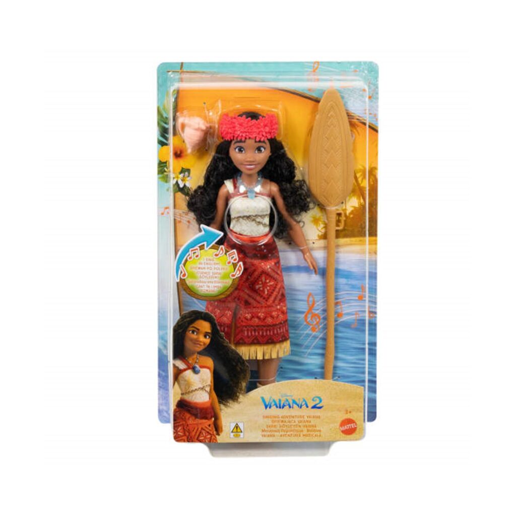 Mattel Disney: Vaiana 2 – Singing Adventure Vaiana Doll (Greek Singing) (JHH26)