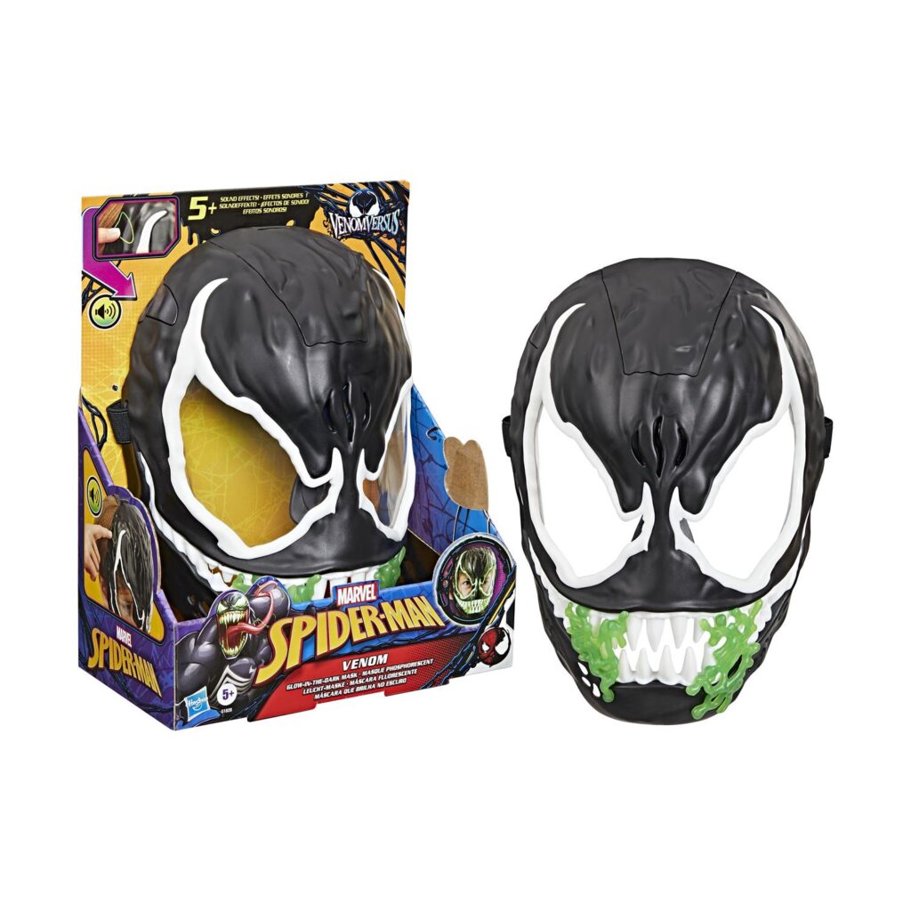 Hasbro Marvel: Spider-Man – Venom Versus Feature Glows-In-The-Dark Mask (G1828)
