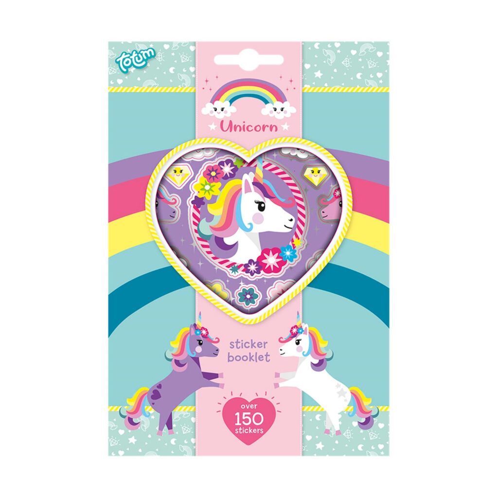 Totum: Unicorn – Sticker Book 4 Sheet (TT071117)