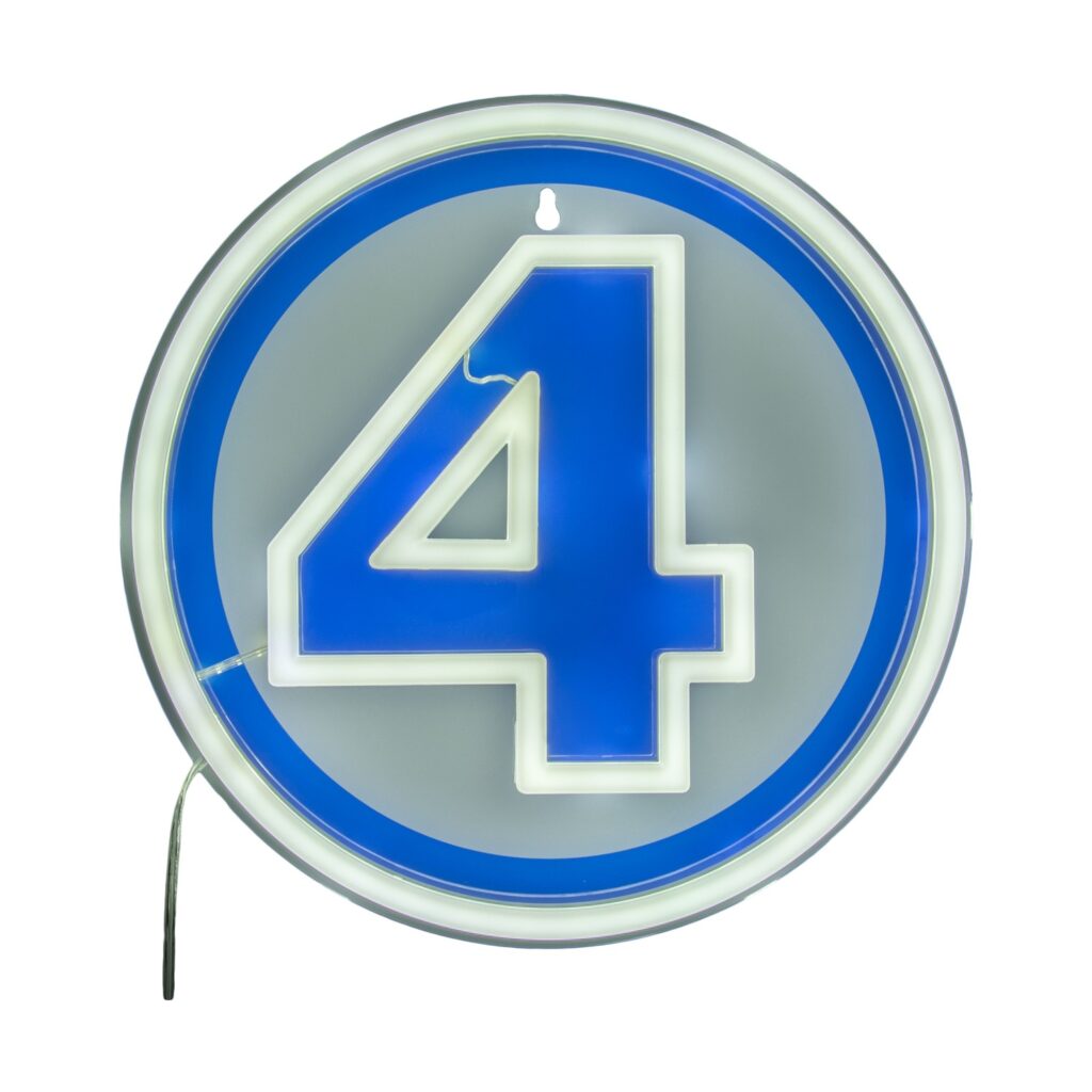 Paladone Marvel: Fantastic 4 – Wall Mountable LED Neon Light (PP14789MUVN)