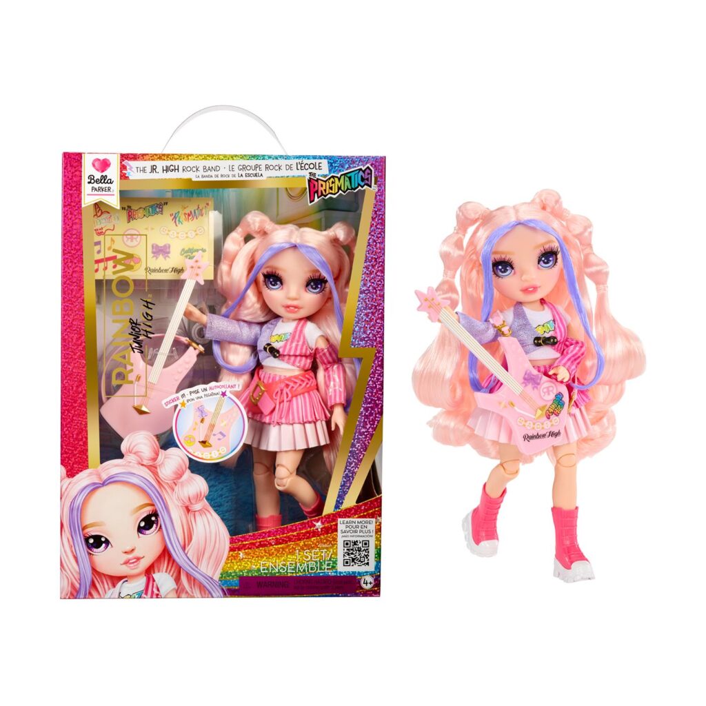 MGA Rainbow High: The Jr.High Rock Band – Bella Parker Doll (565659)