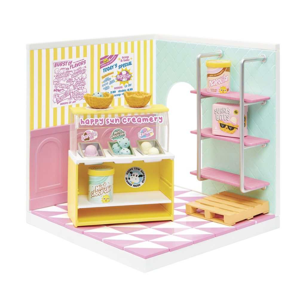 MGA Miniverse: Make it Mini Spaces Starter Pack – Ice Cream Playset (566212)