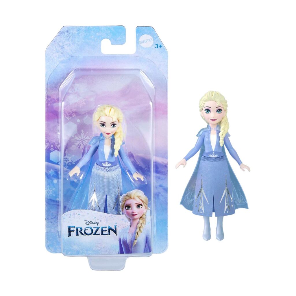 Mattel Disney: Frozen Princess – Elsa Mini Doll (9cm) (HLW98)