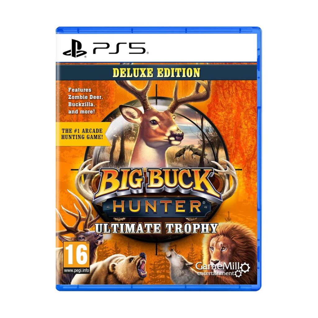 PS5 Big Buck Hunter Arcade:Ultimate Trophy – Deluxe Edition