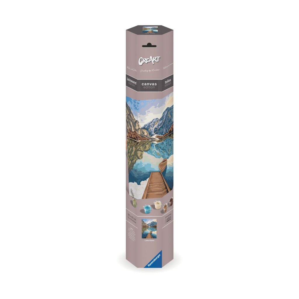 Ravensburger: Creart Canvas – Lake Views (23909)