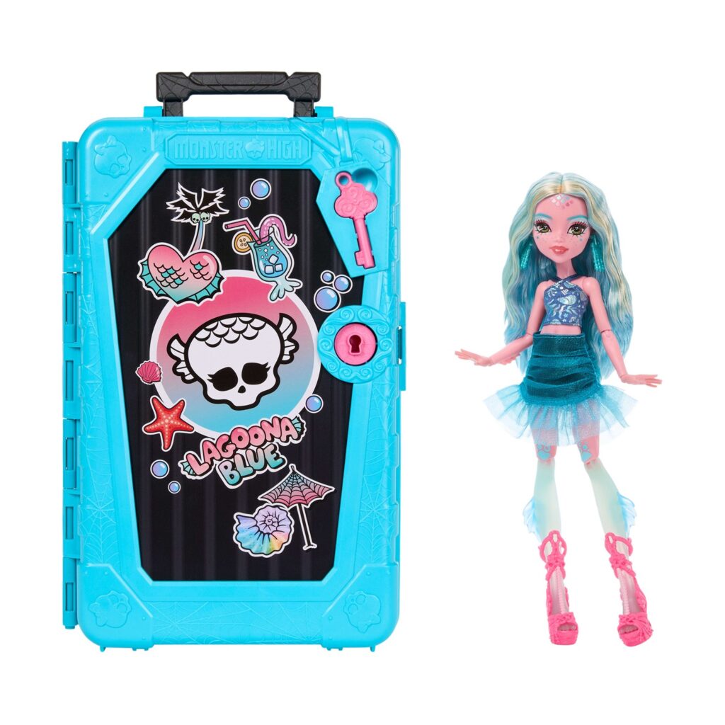 Mattel Monster High Skulltimate Secrets: Destination Gore-geous Oasis – Lagoona Blue Doll (JDR51)