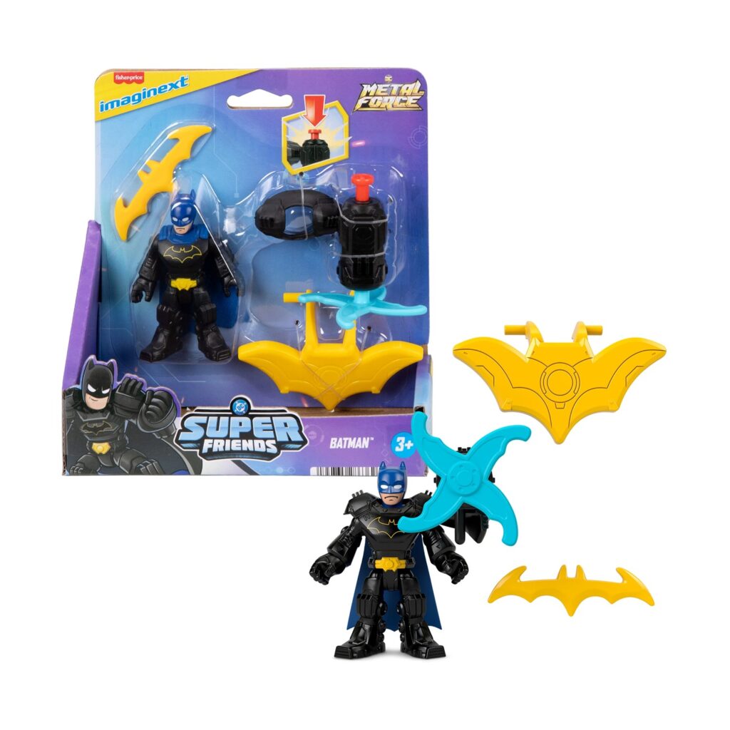 Fisher-Price Imaginext DC: Batman Super Friends – Metal Force Figure (JDK91)