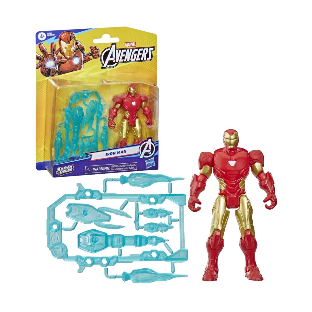 Hasbro Marvel Action Verse: Avengers – Iron Man Action Figure (G2846)
