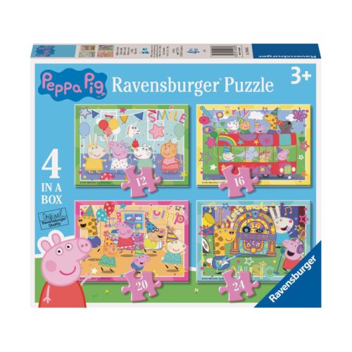 Ravensburger: Peppa Pig – Puzzle (4in1) (12004016)