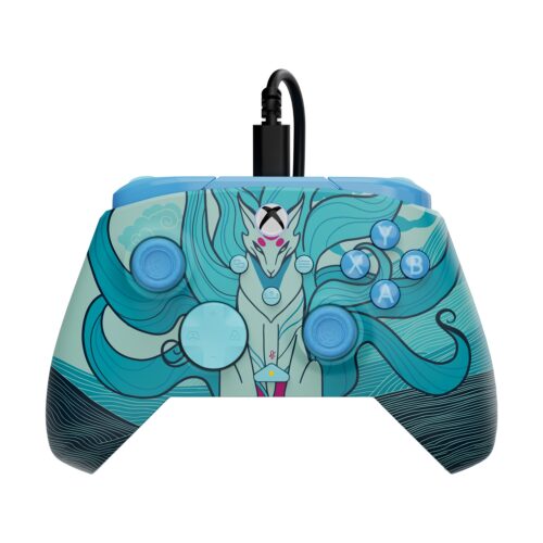 Turtle Beach: Rematch Advanced – Wired Controller [For XBOX, PC] (Color: Blue Kitsune Everglow)