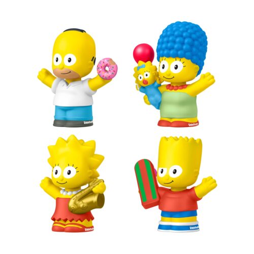 Fisher-Price: Little People – The Simpsons 4 Figures (HXM72)