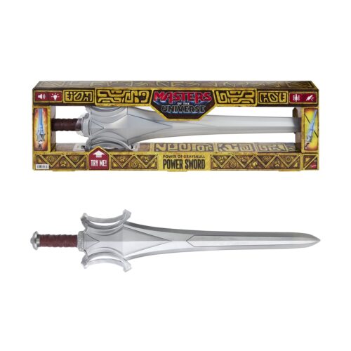 Mattel Masters of the Universe: Power of Grayskull Power Sword – Sword with Lights and Sounds (JKJ17)