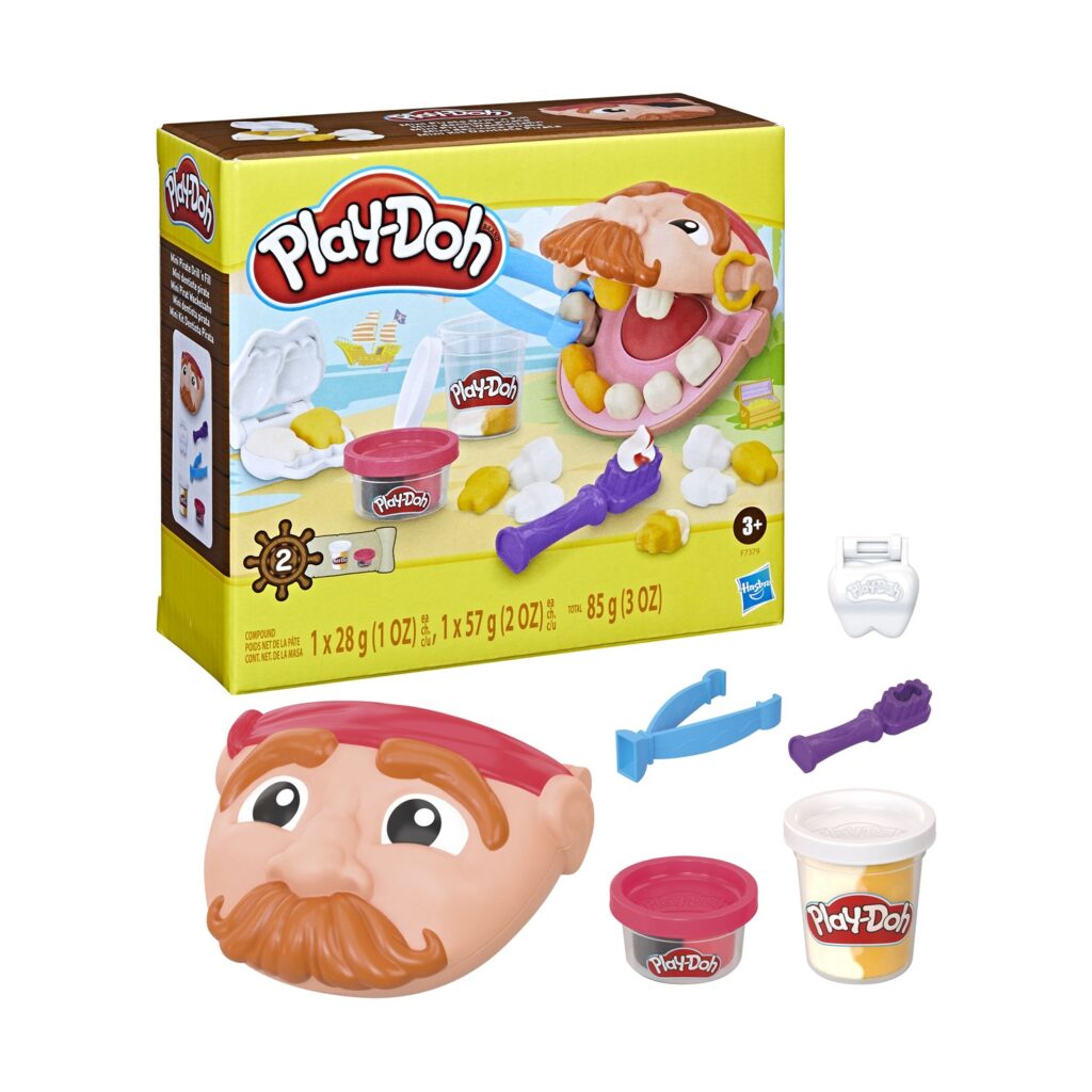 Hasbro Play-Doh: Core Playsets – Mini PIrate Drill N Fill (F7379)