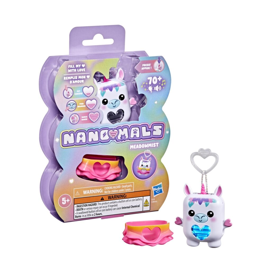 Hasbro Nano-Mals: Meadowmist – White Unicorn (G2210)
