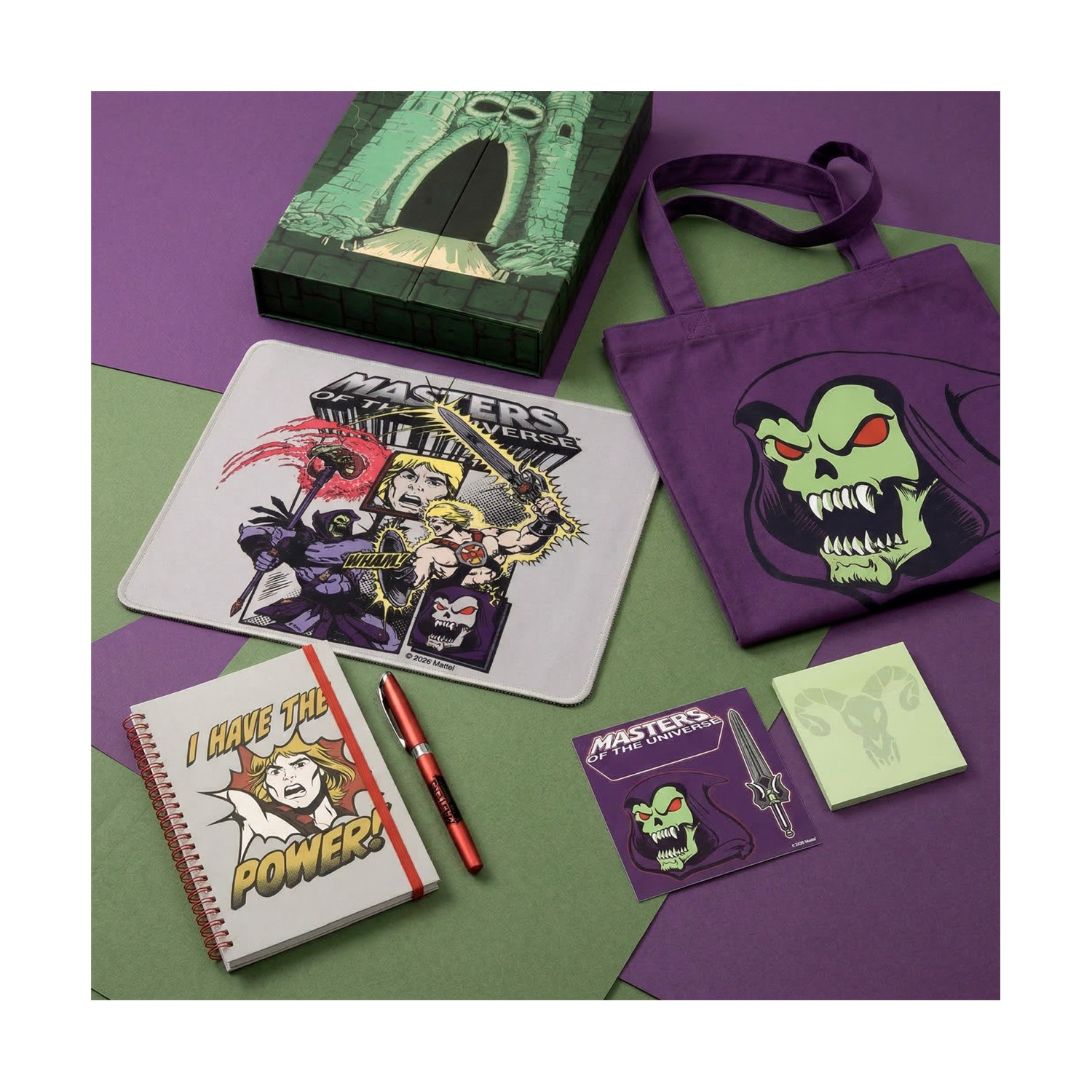 Cerda Stationery: Masters of The Universe - Set with Tote Bag (2600003420)