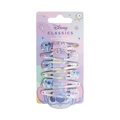 Cerda Beauty Disney: Lilo & Stitch – Stitch – Hair Clips (6pcs) (2500003065)