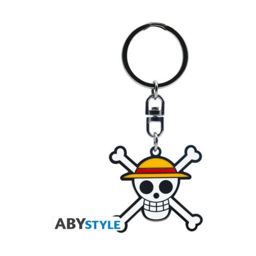 Abysse: One Piece – Skull Luffy Metal Keychain (ABYKEY646)