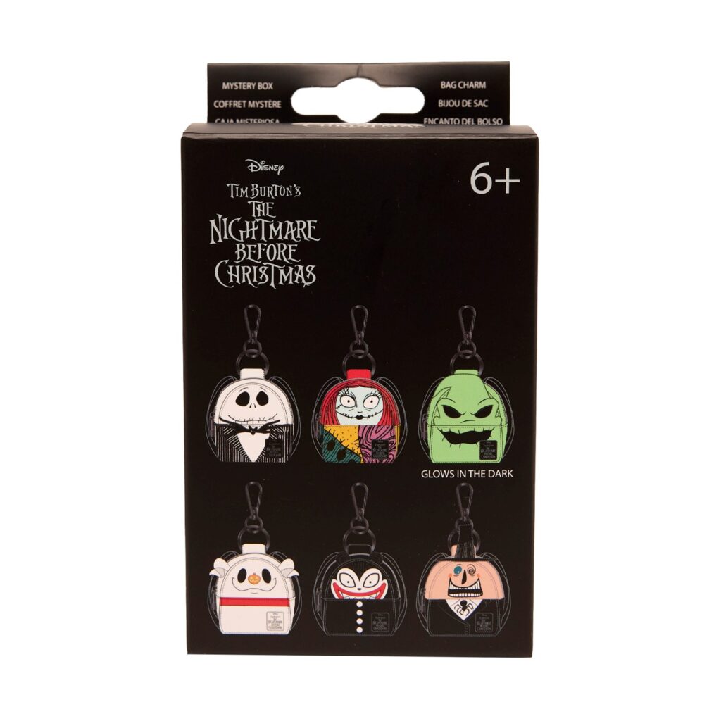 Loungefly Disney: The Nightmare Before Christmas – Mini Backpack Mystery Box Bag Charm (WDBC0015-EA)