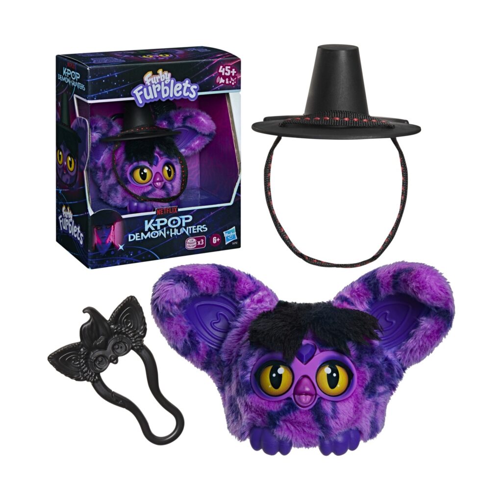 Hasbro Furby: Furblets – K-Pop Demon Hunters Saja Boy Demon Mini Friend (G4792)