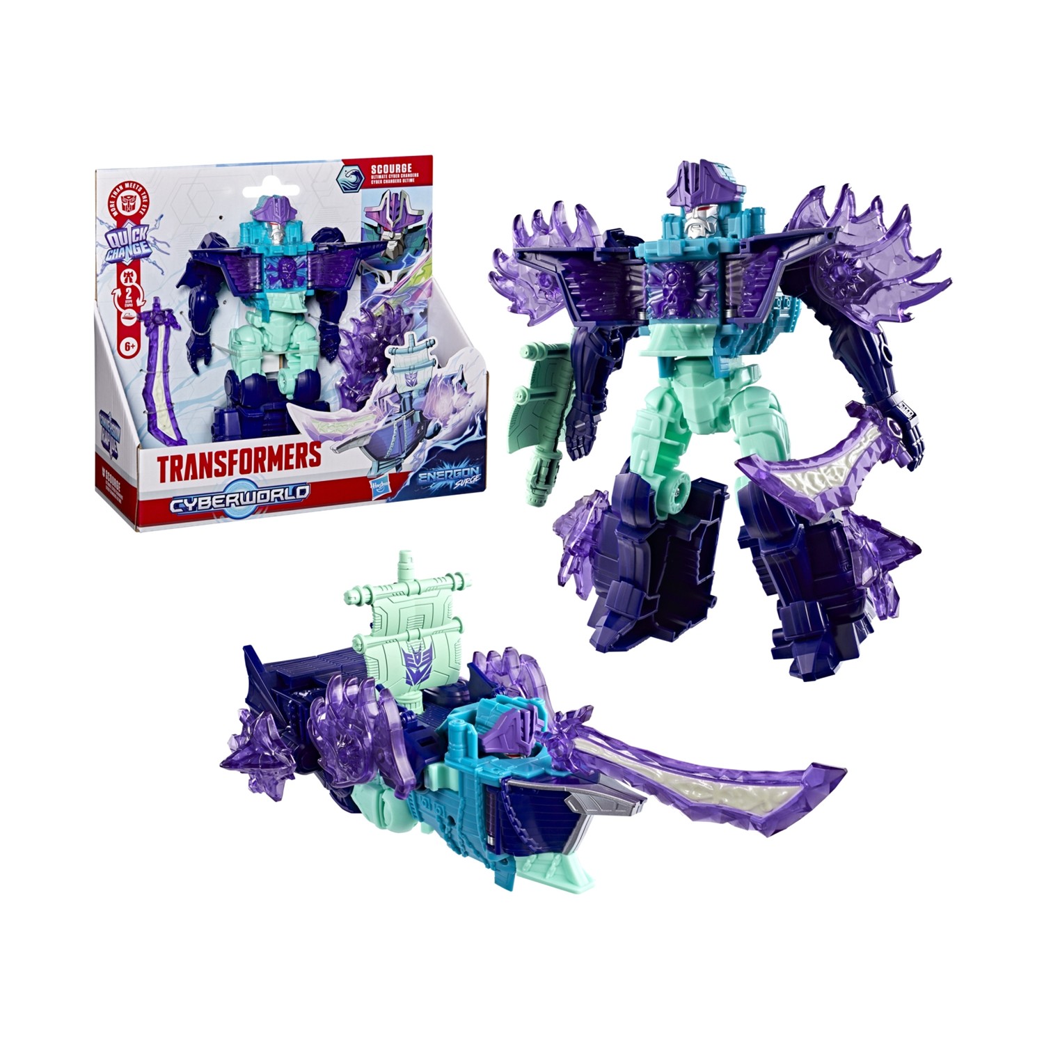 Hasbro Transformers: Cyberworld Energon Surge - Scourge Action Figure (G2163)