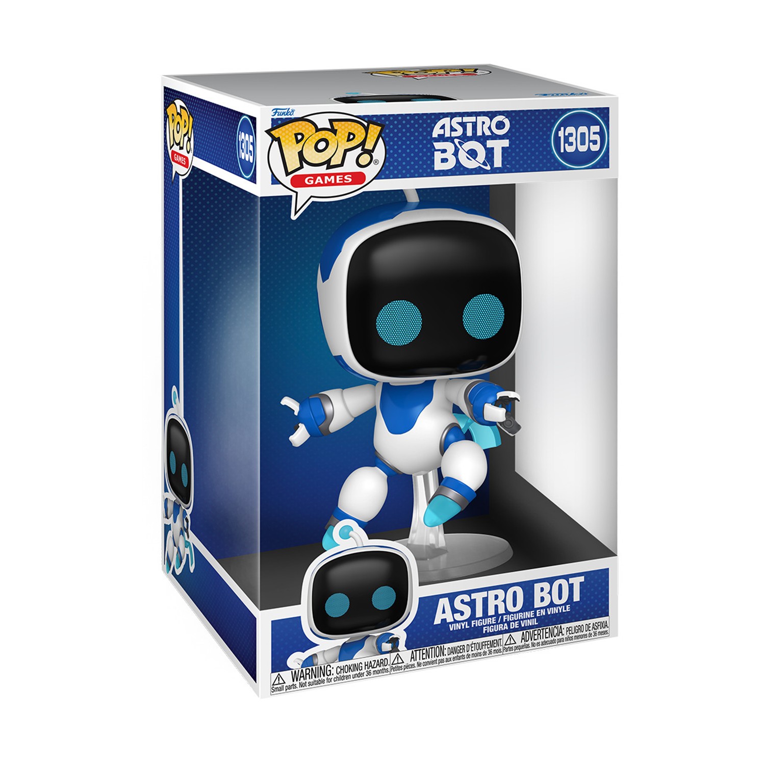 Funko Pop! Jumbo: Astro Bot - Astro Bot #1305 Vinyl Figure (10")