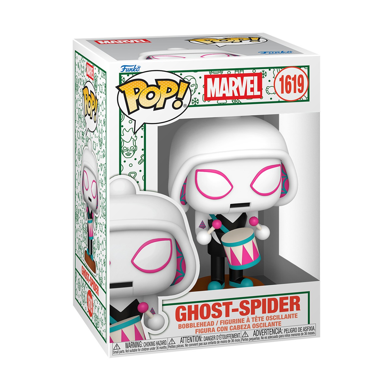 Funko Pop!: Marvel - Ghost-Spider #1619 Bobble-Head Vinyl Figure